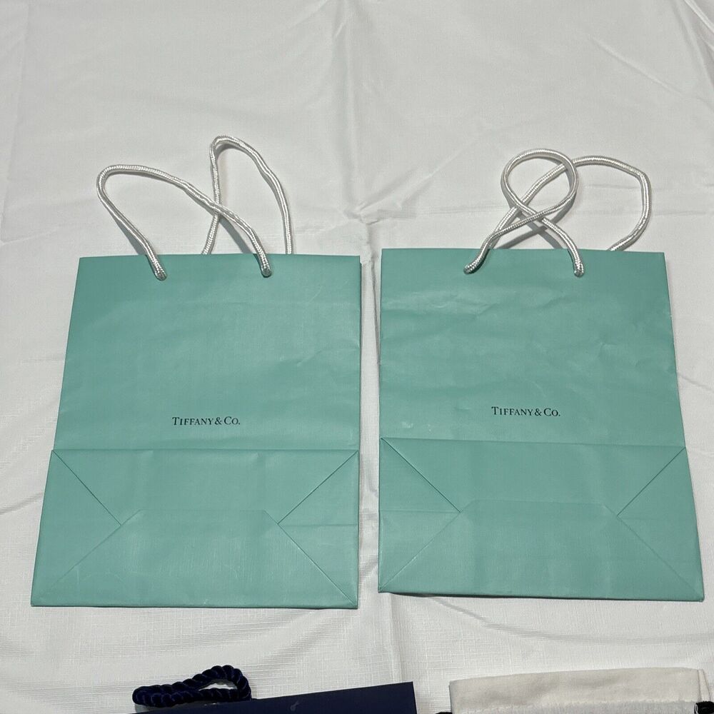 Tiffany & Co. Mejuri Longs Jewelry Stores Shopping Bags Lot - Picture 4 of 8